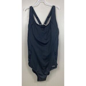 NWOT EWEDOOS Black Tagless Tank One Piece Swimsuit Size 2X